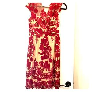 Beautiful Marchesa Notte cocktail dress.